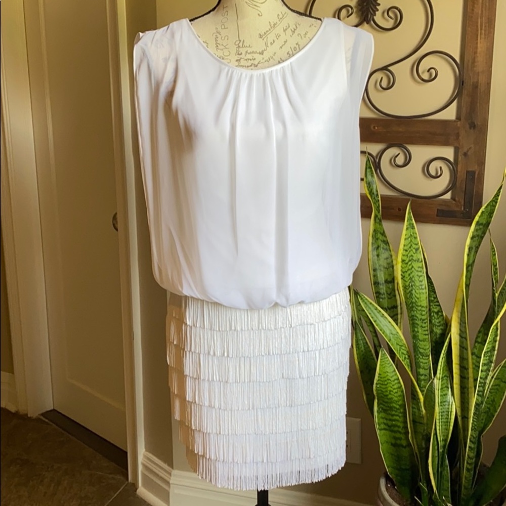 Aidan Mattox Dress -white size 2